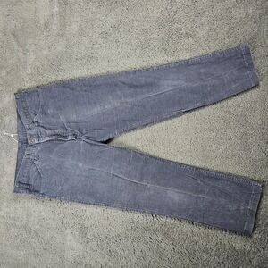 Vintage 80s Levis 519‎ Corduroy Pants Size 36x32 Silver Tab Blue Straight